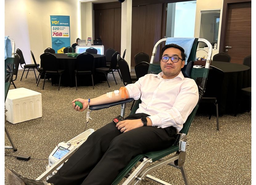 Progresif Hosts Successful Blood Donation Drive in Collaboration with RIPAS Hospital Blood Donation Centre