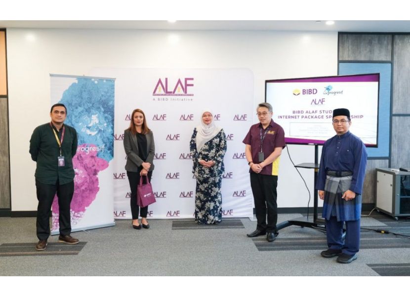 Progresif Sponsors Broadband Dongles and Data to BIBD ALAF Students