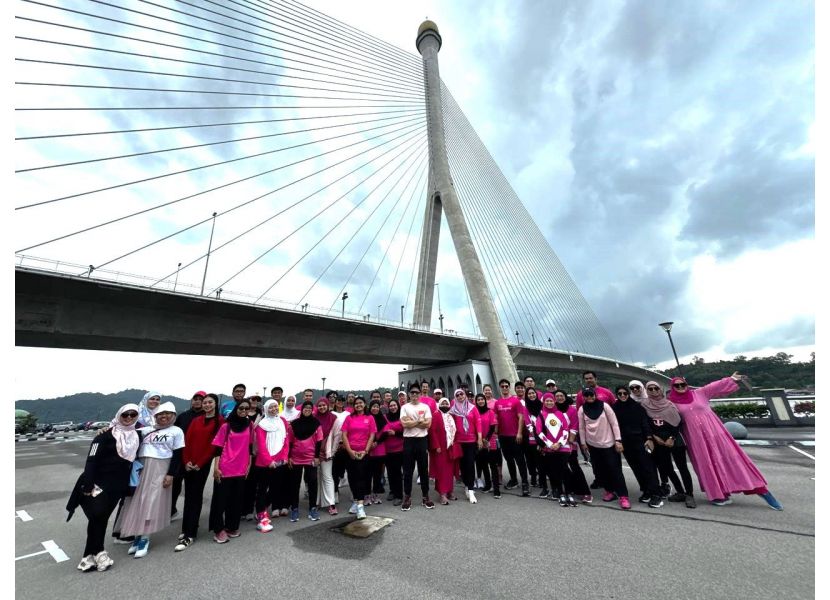 Progresif Staff Wellness Walk for Breast Cancer Awareness